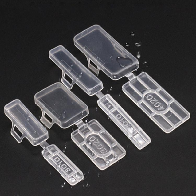 200Pcs Water Resistant Cable Marker Box Tear Proof Plastic Materials Portable for Home Theaters Networks Panel Wiring