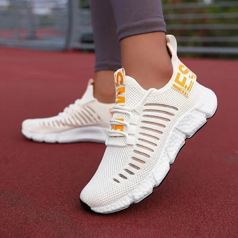 Men's Trendy Shoes Soft Mesh Breathable Casual Shoes Lightweight Comfortable Sizes 36-46 Fashionable Trendy Walking Sports Shoes