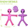 Versatile Alien Shaped Telescopic Tube Toy, Fun Puzzle, Decompression, Stretching Tube, Decompression, Stretching