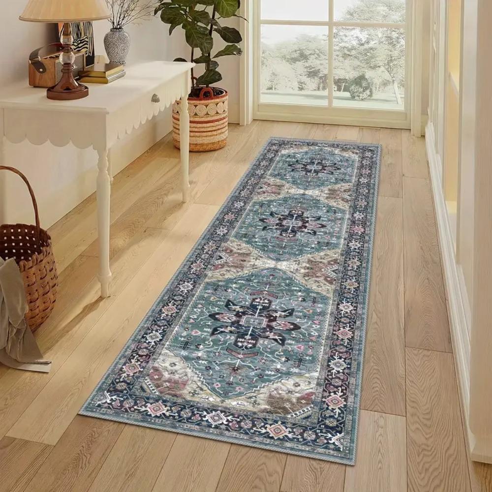 Simple Living Room Kitchen Carpet Sofa Coffee Table Floor Mat Home Bedside Crystal Velvet Absorbent Non-slip Durable Carpet