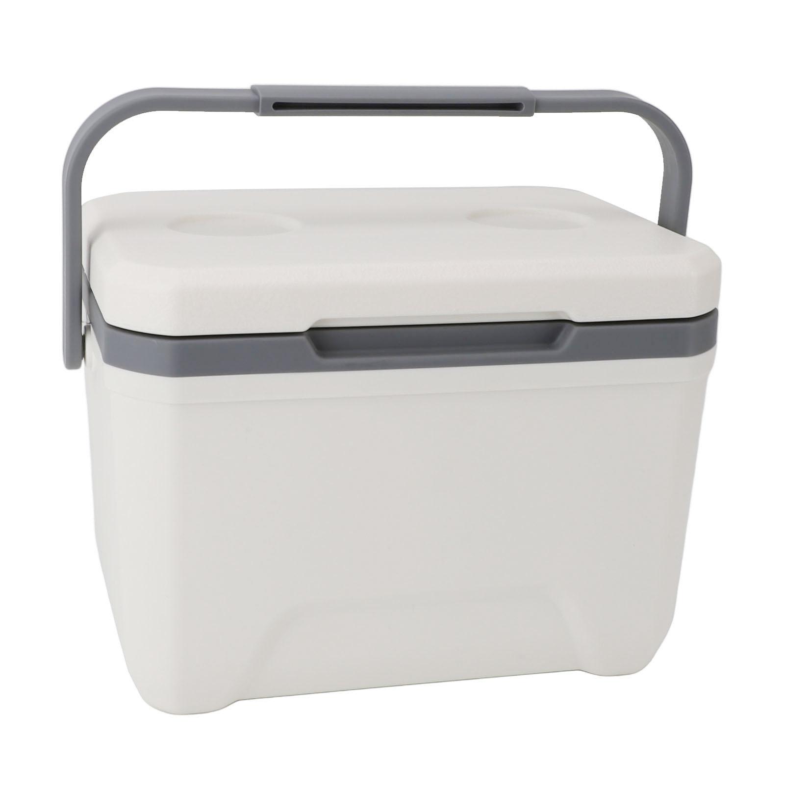 6L Large Insulated Portable Cooler, Lightweight Hard Cooler Car Cooler with Large Handle, Multifunctional Ice Chest for Beach Outdoor Camping BBQ Picn