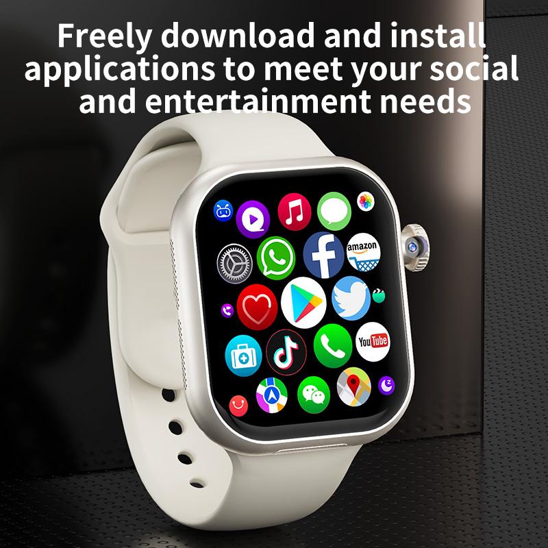 VP29 Smartwatch 5G Android 256GB Storage 4G/5G LTE Sim Card GPS WIFI 2.29 Inch 490*580 Amoled Smart Watch With 8MP Rotary Camera