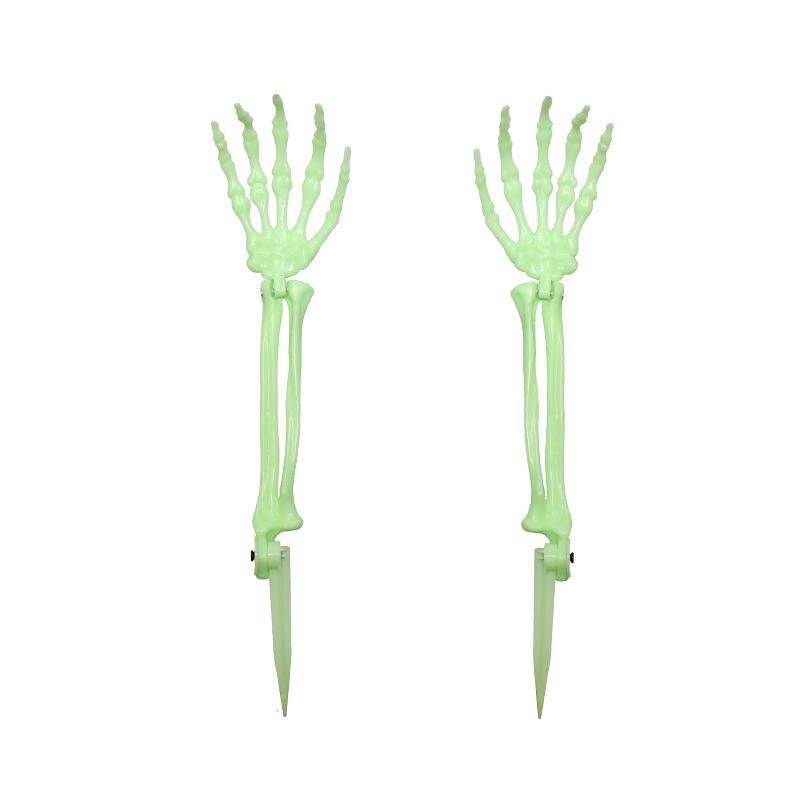 2PC Simulated Hand Bone Skeleton Garden Ghost Hand Bone Yard Ground Insert Halloween Multiple Options Available