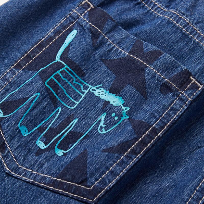 MQD Boys' Basic Pure Cotton Denim Jeans