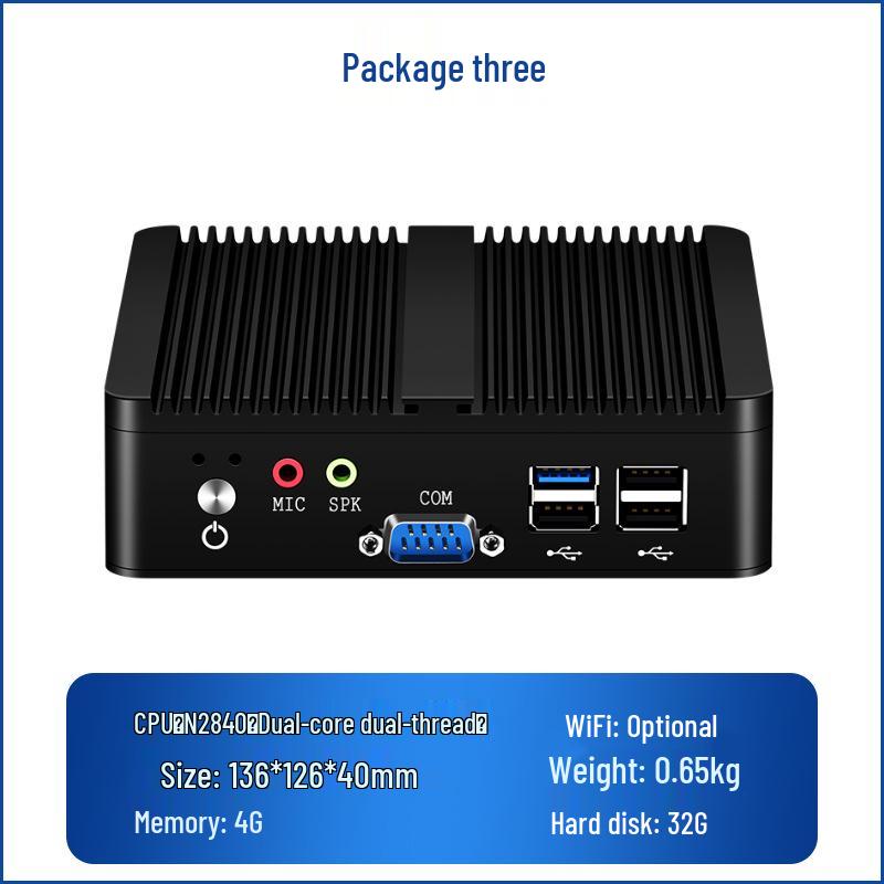 Quad-Core J1900 Dual-Netzwerk Embedded Industrie-Mini-PC