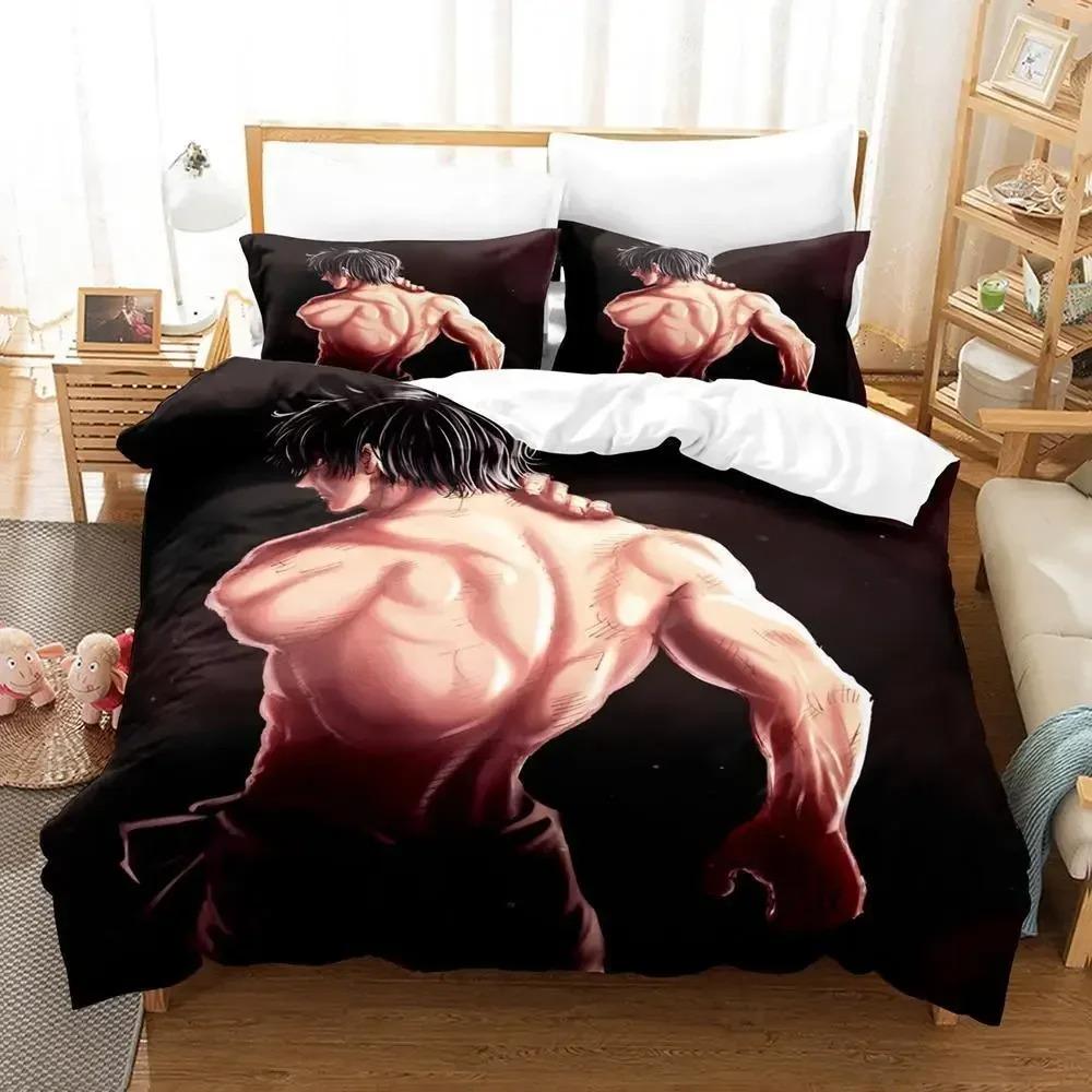 New Toji Fushiguro Jujutsu Kaisen Beding Set Bedrom Soft Modern Bedspreads Comefortable Soft Duvet Cover Comfortable Quilt Cover And Pilowcase