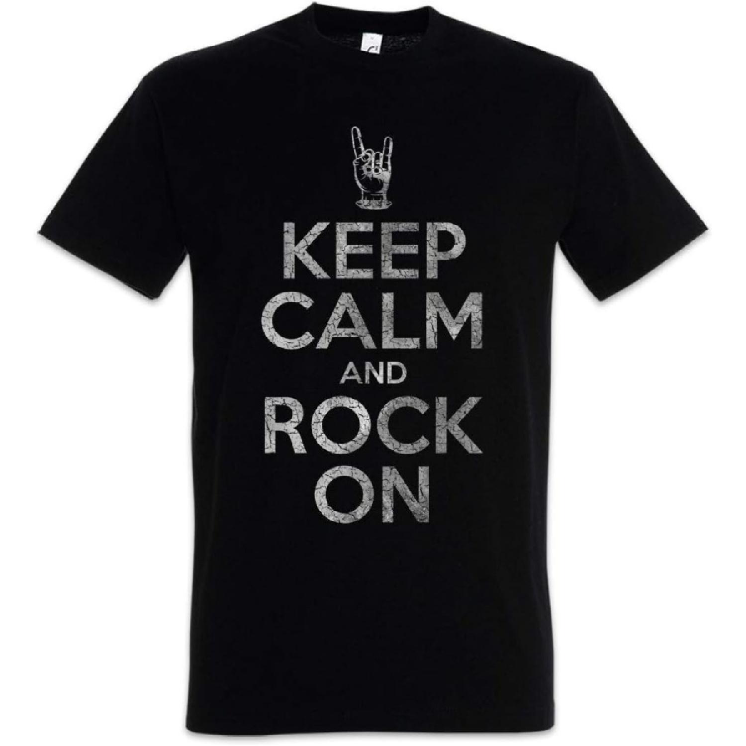 Мужская футболка Urban Backwoods Keep Calm and Rock On S