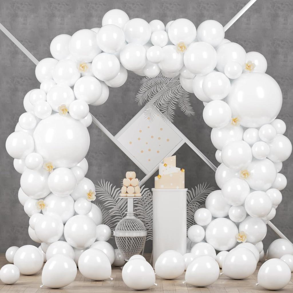 90PCS multi-color latex balloon set suitable for birthday parties, weddings, Valentine's Day party decoration