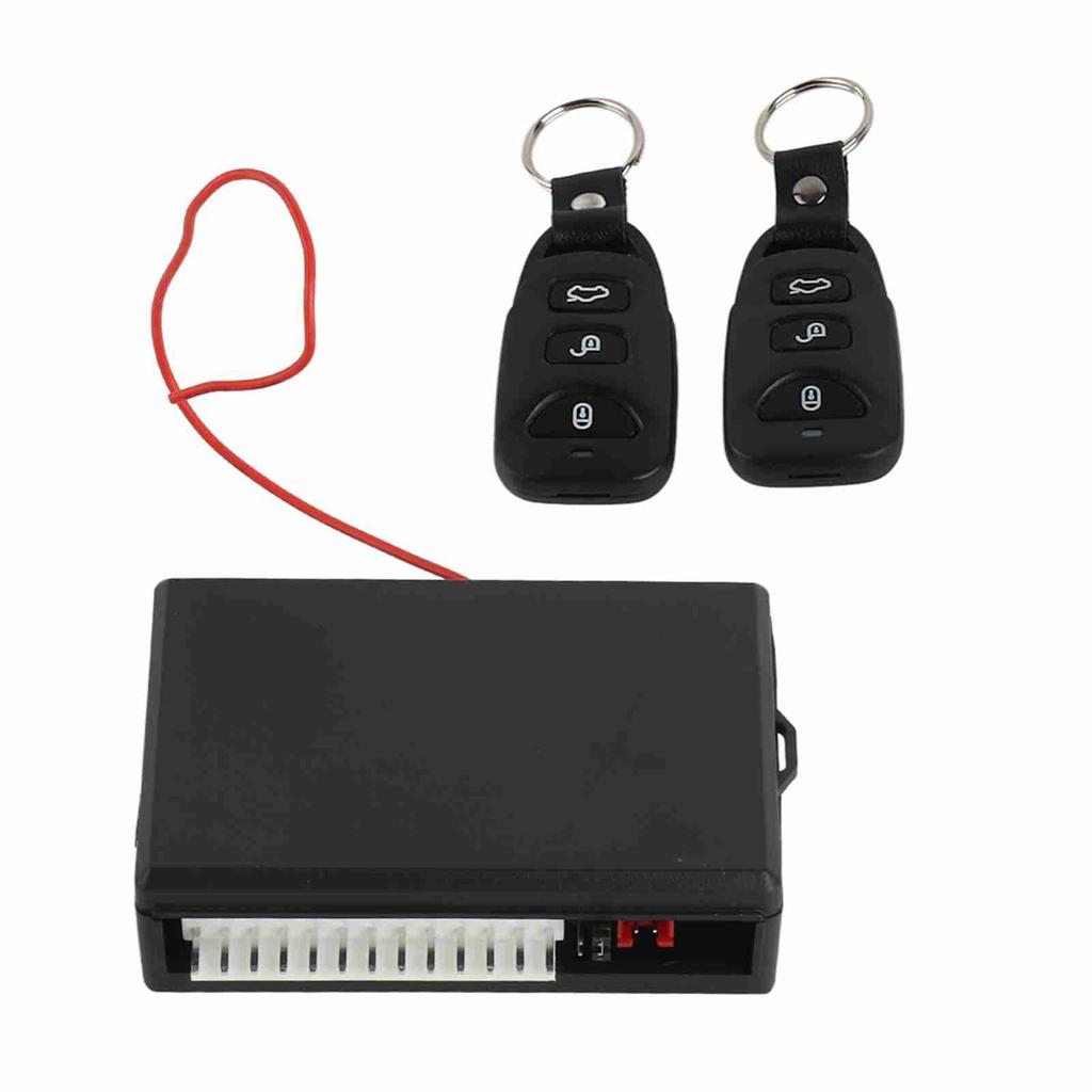 Keyless Car Entry System 3 Buttons Universal Car Door Lock Remote Central Kit with LED Indicator