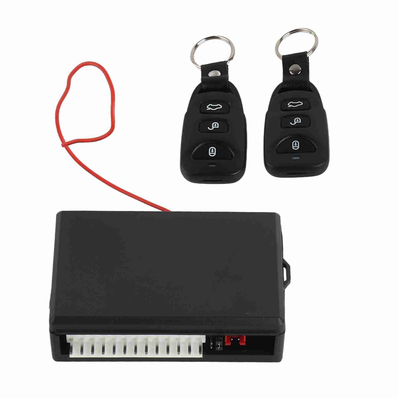 

Keyless Car Entry System 3 Buttons Universal Car Door Lock Remote Central Kit with LED Indicator чорний