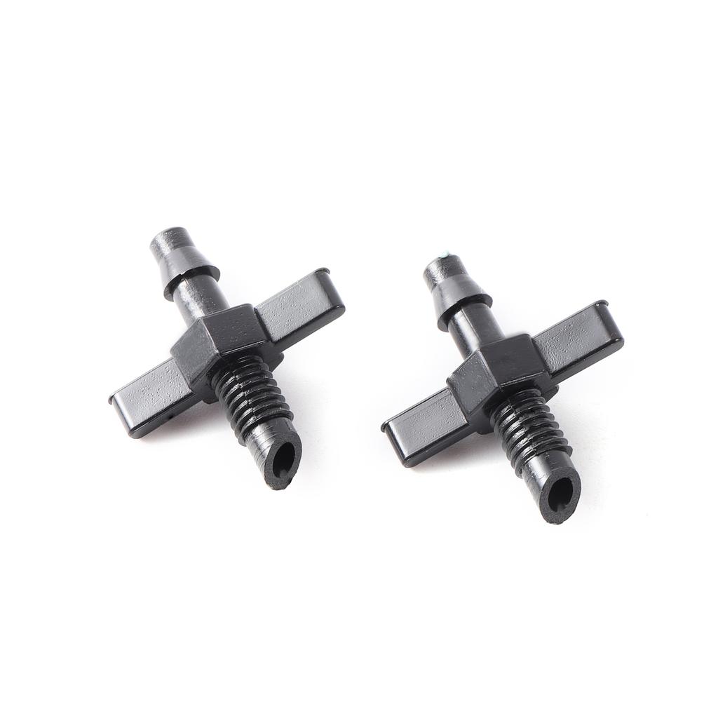 30Pcs 6mm Male Thread Single Barbed 4/7mm PVC Hose Connector for Drip Irrigation Watering Fitting Garden Tools Accessories
