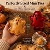 8 Formen Mini Handpastetenformen Herbst-Thema Backzubehör-Set Gebäckschneider-Set Partybacken