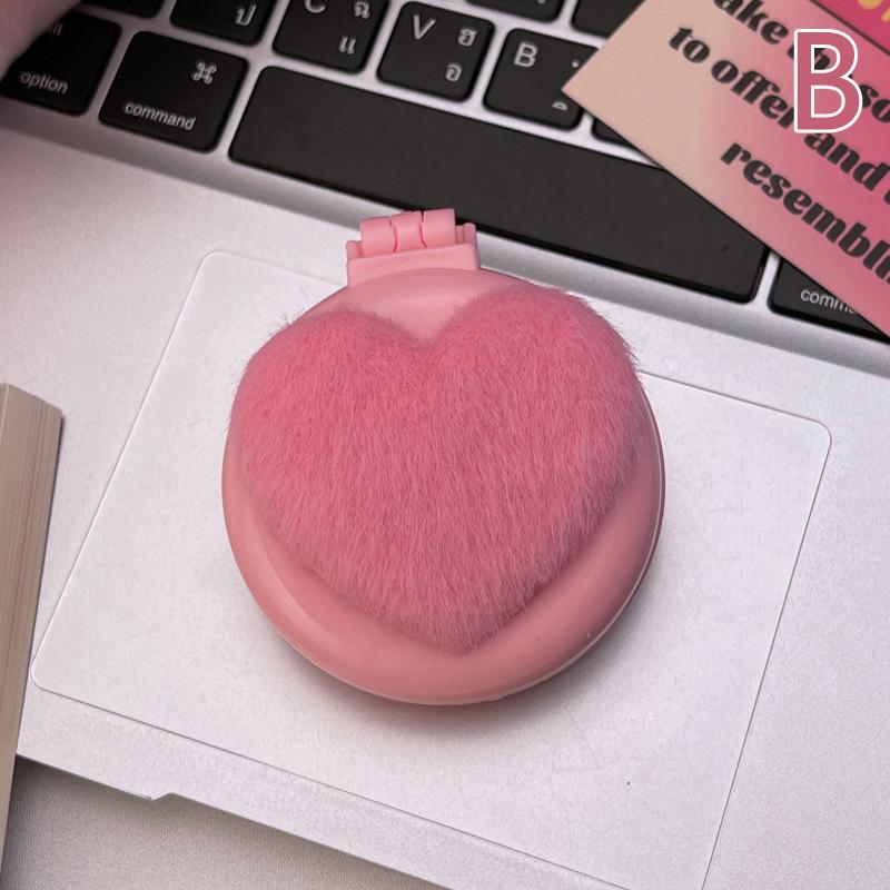 

Портативная плюшевая расческа в форме сердца, складная массажная расческа с массажной головкой, расческа с воздушной подушкой, антистатические расчески для волос для девочек, инструмент для укладки