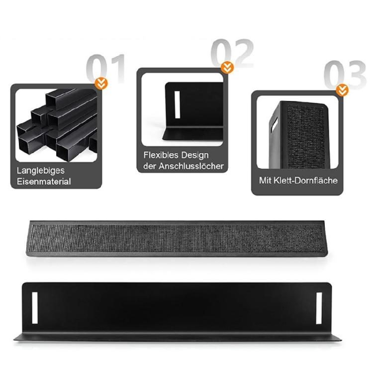 3 Stück Automotive Aufbewahrungsunterteiler Auto Kofferraum Fixiergestell Halter Aufbewahrungsbox Trennwand für Organisierten Auto Kofferraumraum