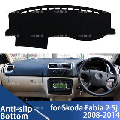 Dashboard Cover for Skoda Fabia 2 5j 2008 2009 2010 2011 2012 2013 2014 Dash Board Mat Carpet Pad Sunshade Cape Cushion