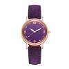 Women Faux Leather Strap Watch Luminous Round Dial Analog Watch Minimalist Ladies Casual Formal Wristwatch Gifts for Her