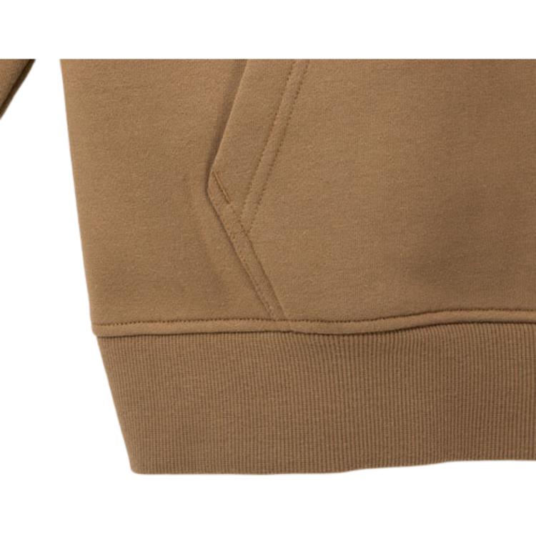 New Era Felpa Basic Ricamata Monocolore FW21 Unisex Felpa Marrone 12866582