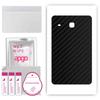 apgo Protective Skin Sticker for the Back Compatible with Samsung Galaxy Tab E 8.0, Wrap Film, Foil, Vinyl - Pattern Carbon Black