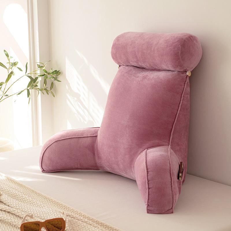 Comfortable Reading Pillow with Lumbar & Neck Support for Dorms, Bay Window, or Bed.