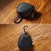 Genuine Leather Cowhide Coin Purses With Keyring Coin Pouch Fashion Small Purses