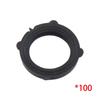 100PCS Permanent Rubber NONENTITY Hoop Gaskets Global Pipe Link Seal Impermeable Home Industrial Use