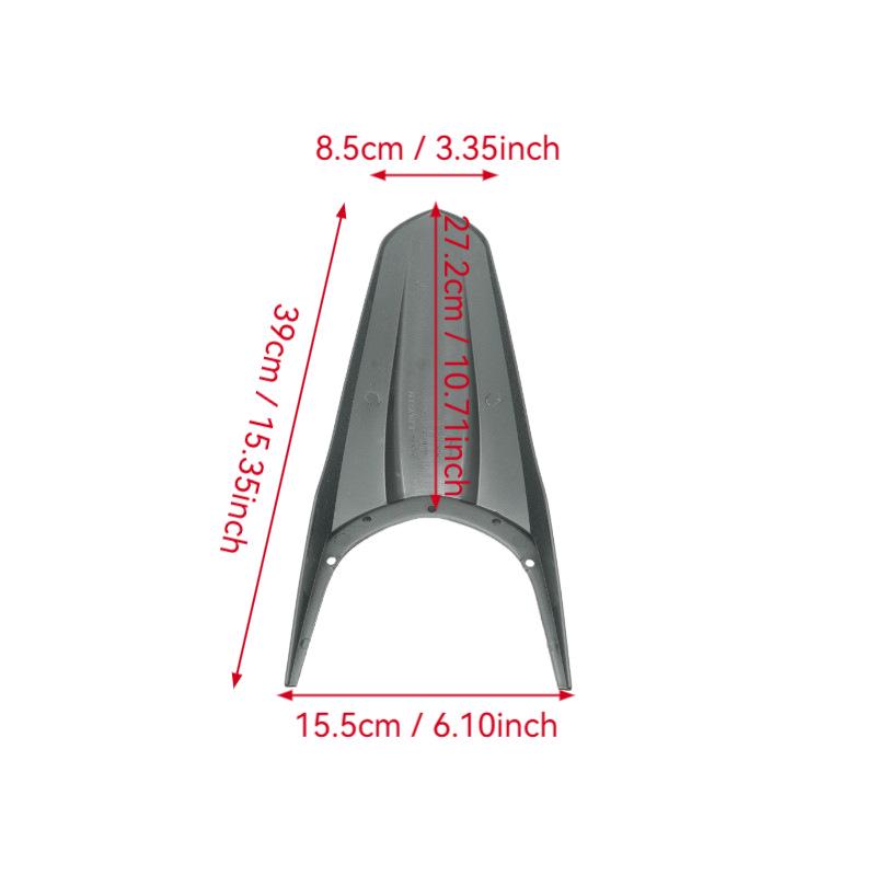 

Carbon Fiber Front & Rear Splash Guards for KUGOO Tuttio Off-Road Electric Motorcycle Rear Mudguard