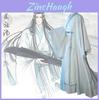 Traje Cosplay Exquisito de Lan Wangji de Modao Zushi Para Entusiastas de Anime Estilosos