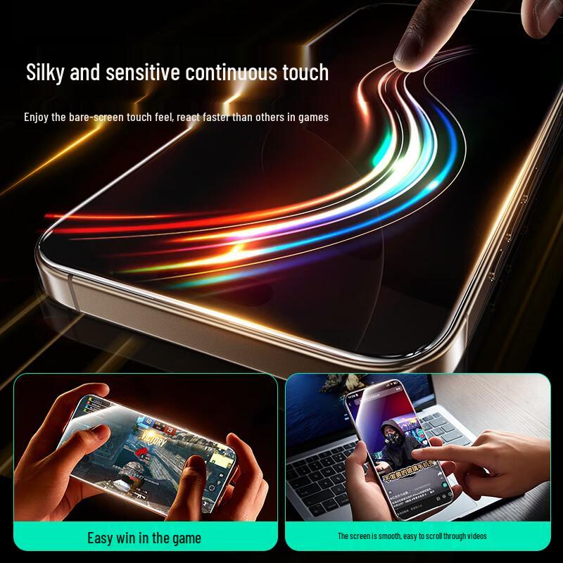 ESR iPhone 16 Pro Max Gehärtetes Glas Displayschutz