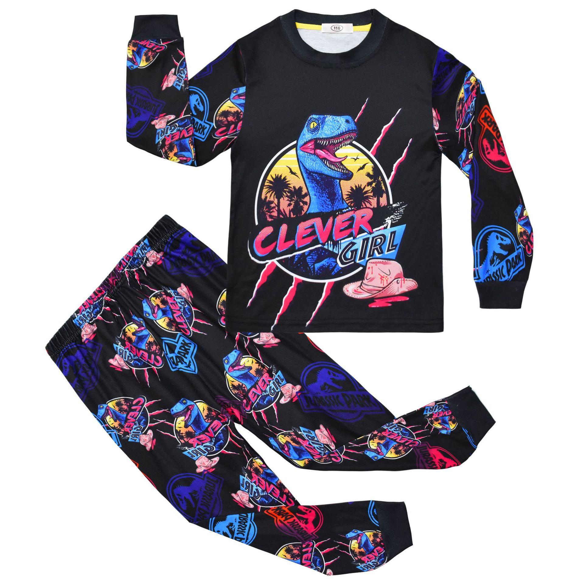 

Halloween Horror Cosplay Printed Costume, Medium And Large Children S Long-Sleeved Set, Loungewear Set 7779 110