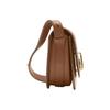Burberry Rocking Horse Adjustable Leather Shoulder Strap B-Type Closure Calfskin Crossbody Bag Small Women Bags Light-Brown 80972241