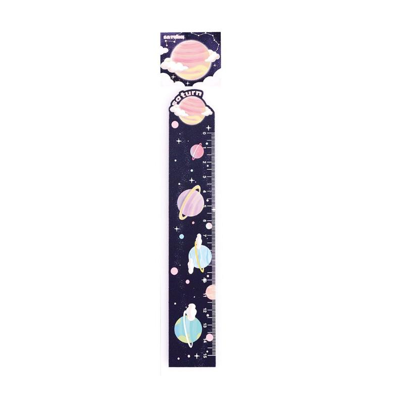 Gift Cute Planet Magnetic Bookmark Ruler Student Stationery Painting Creative Small Prizes Office School Supplies Kawai Lovely