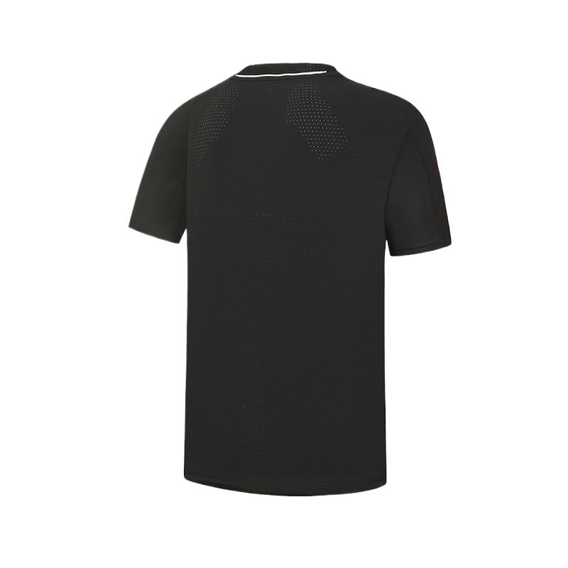 FILA Golf Series Round Neck Solid Color Pullover T-Shirt Men tops A11M625121FBK