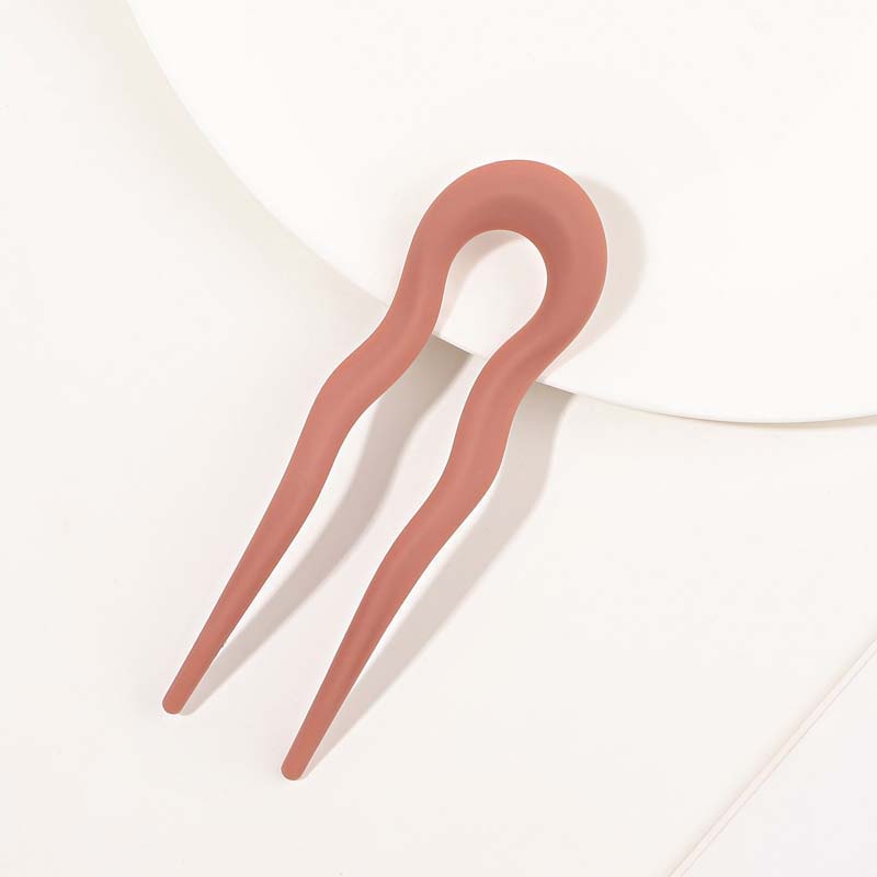 Mode Haarstäbe Gabel Haarnadel Elegant Damen Haarspange Nadeln U-Form Mädchen Haarnadeln Haarknotenmacher Kopfschmuck Accessoires