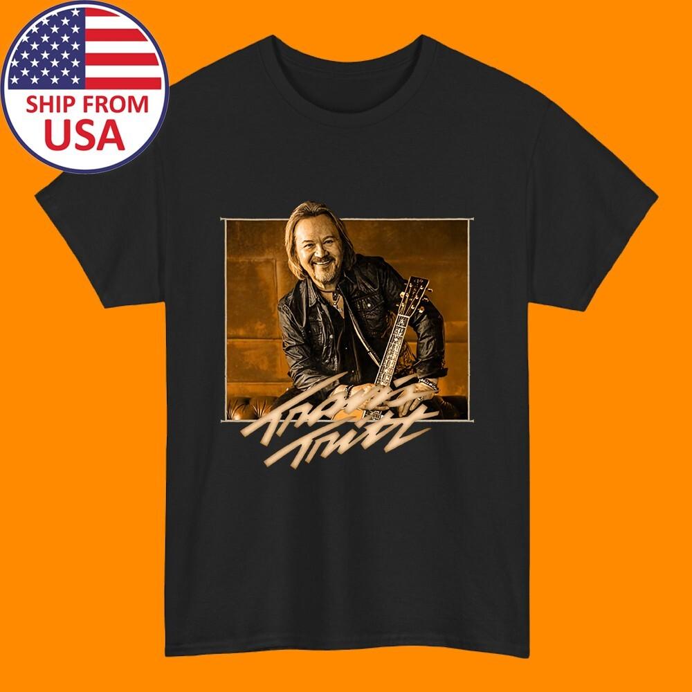 

Travis Tritt Men#039;s Black Size S5XL Unisex T-Shirt XXL