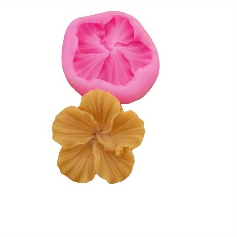 1pc 3D Silicone Flower Chocolate Mold Flower Shape with Detailed Petals, Reusable Mold for DIY Baking, Cake Decorating, Chocolate Silicone Mold