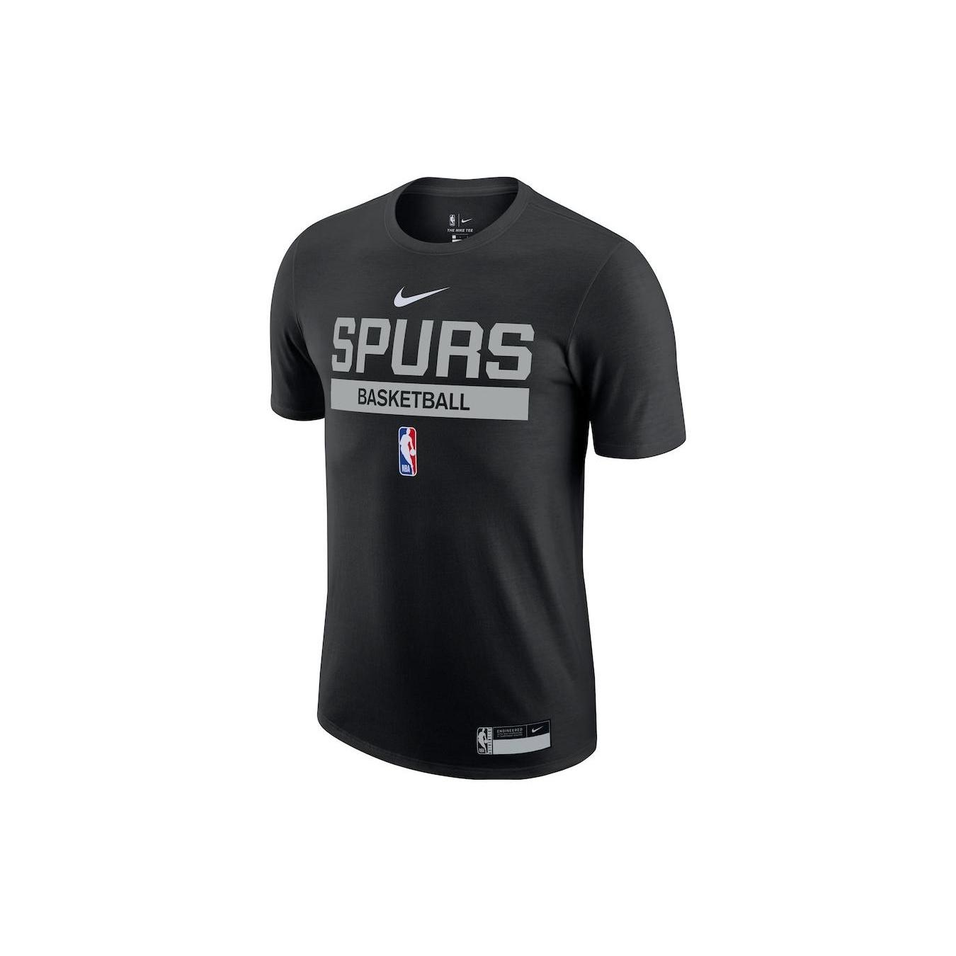 Nike Dri-FIT NBA San Antonio Spurs T-Shirt Black Men s DR6487-010 L