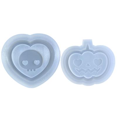 Quicksand Silicone Resin Mold Halloween Epoxy Casting Mold for Jewelry Making,Craft DIY,Pendant,Keychain,Home Decor