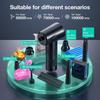 100000RPM 3-Gear Compressed Air Duster Adjustable PC/Keyboard Cleaner Portable Multi-functional Electric Air Blower