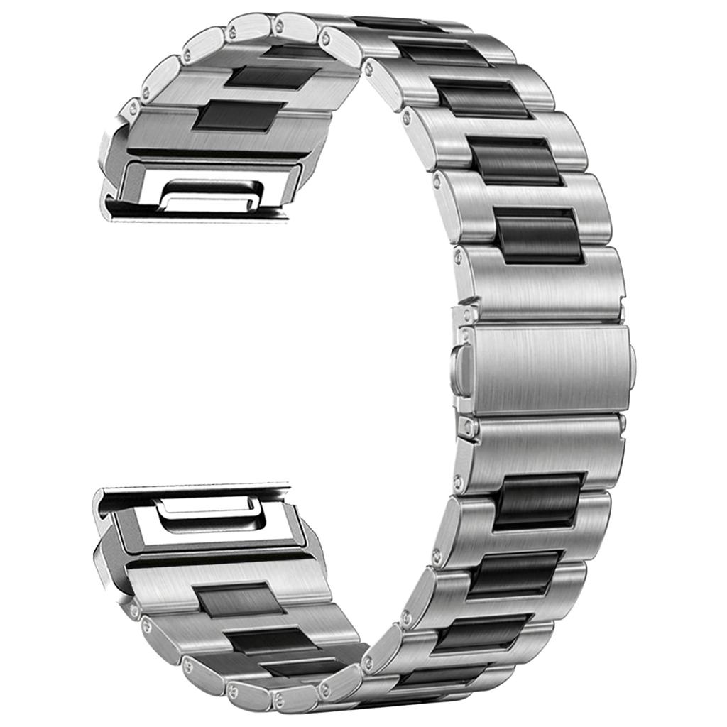 Cinturino in Acciaio Inossidabile da 22/26mm per Orologio Garmin Fenix 8 7 7X Pro 6 6X 5 5X Plus Cinturino per Tactix 8 Descent G2 G1 Mk3i Mk2i Mk2