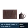 Large Capacity Purple Clay Office Tea Cup with Lid & Filter - Customizable Engraving Men's Personal Cup