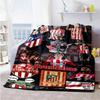 Atletico Madrid Customize Text Blanket Multi-purpose Personalized Blanket Ultra-Soft Versatile for Office Sofa Chair Couch Four Seasons Universal