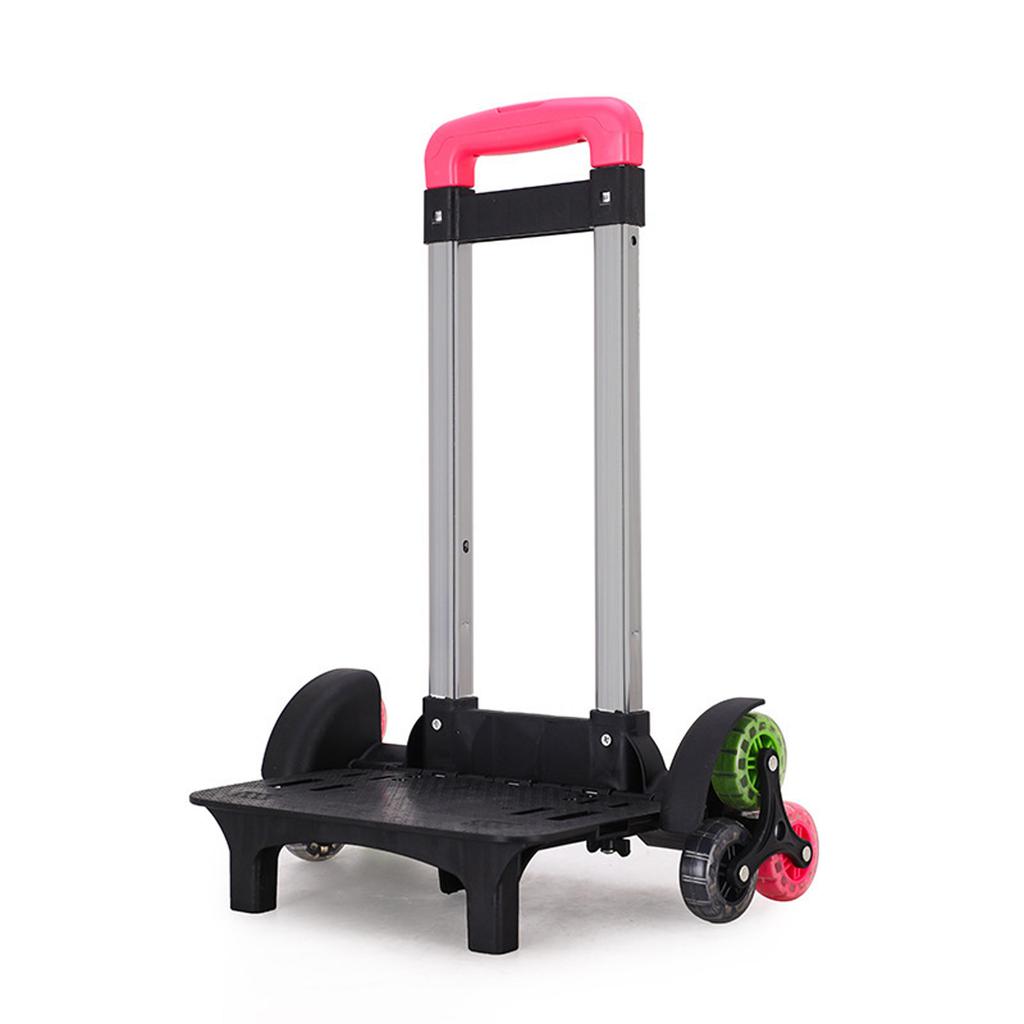 Cărucior pliabil 6 roți Cărucioare de bagaje cu rotile Durabil Cărucior rucsac Bagaje student Cărucior de mână de călătorie pentru genți