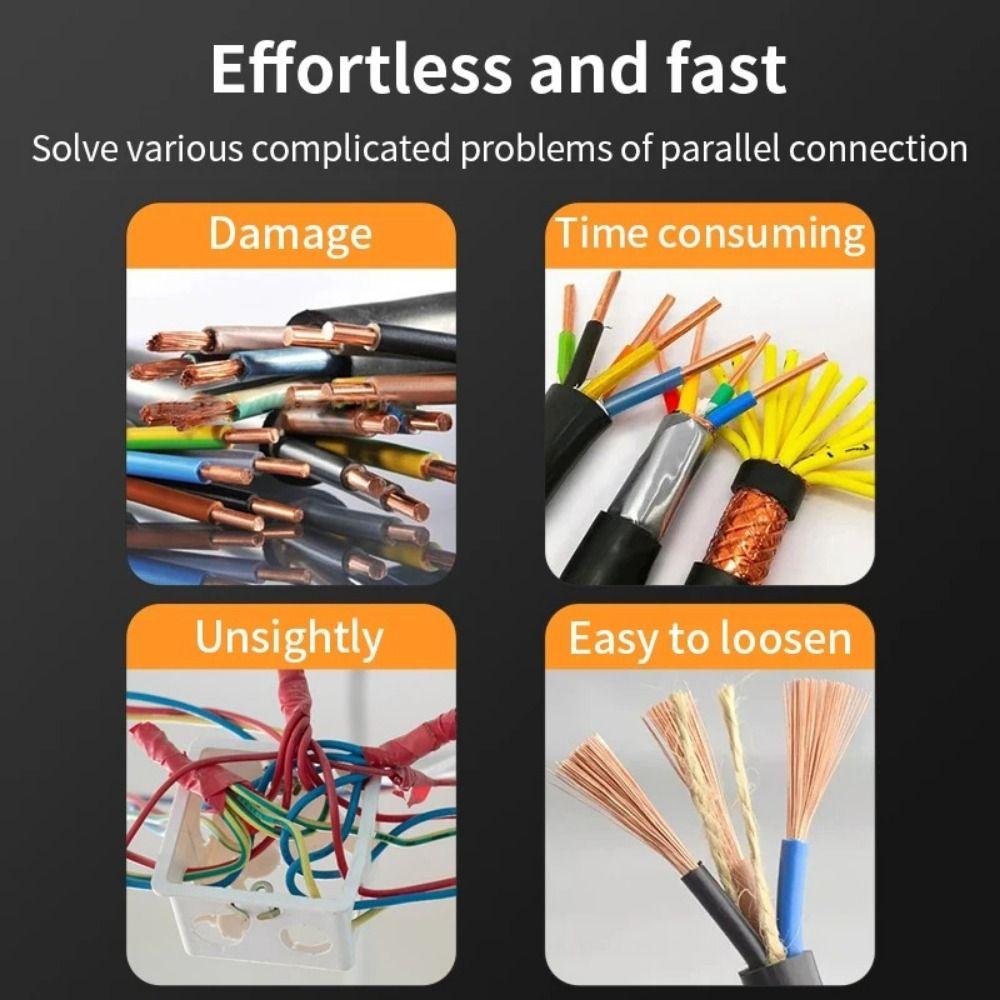 3Pcs Automatic Quickly Wire Twister Hexagonal Handle Wire Twisting Tool Building and Equipment