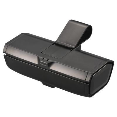 CARMATE Car Storage Sunglasses Case Glasses Holder Size Black DZ574 [Large Compatible]