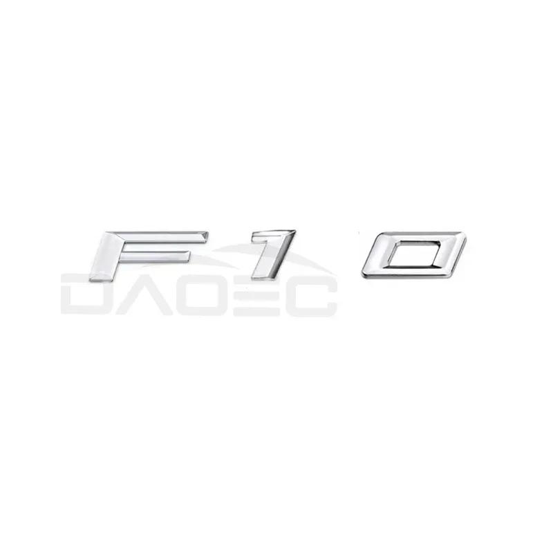 Car 3D ABS Trunk Letters Logo Badge Emblem Decals Styling Sticker For BMW M4 M5 E34 E39 E60 F10 F82 F83 F90 G82 G83 Accessories OT4