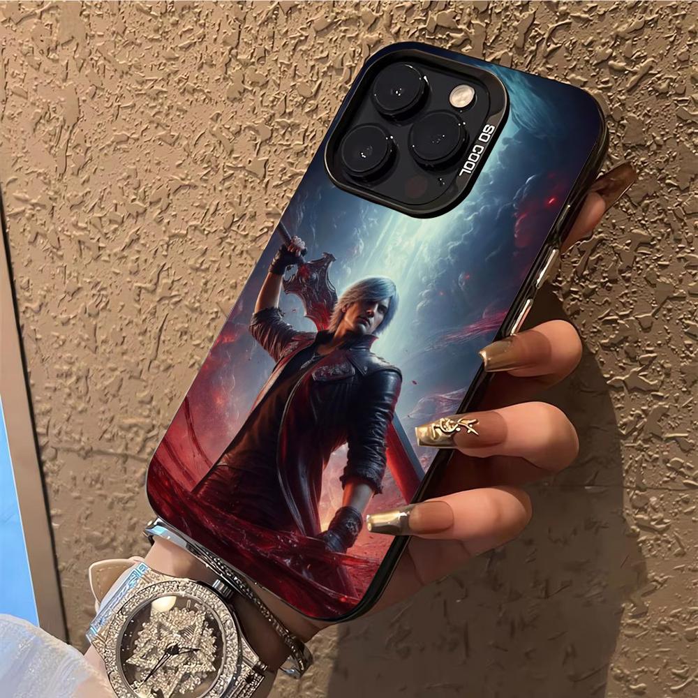 D-Devil May Cry DMC Phone Case Phone Case For iPhone 14 16 15 11 12 13 Pro Max Mini Plus Shockproof Cover