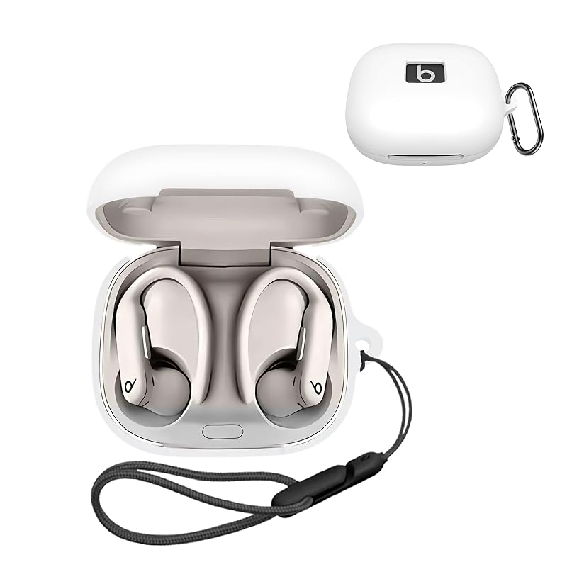 

For Beats Powerbeats Pro 2 case [YEZHU]Wireless earphones silicon storage case for convenience trip lightweight Full protective cover Scratch
