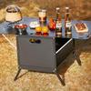 Aluminum Alloy Extendable Outdoor Storage and Table for Car Trunks