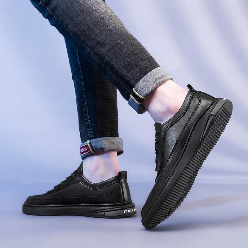 Brand Newest Men'S Genuine Leather Shoes Trend Comfortable Loafer Men Shoes High Quality Fashion Mens Sneakers Moccasins Footwear