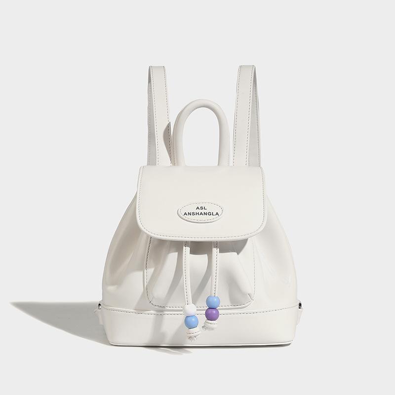 

Милий джинсовий рюкзак у стилі ретро 2024, літо, новий модний елітний універсальний маленький рюкзак для дівчини, ніша, шкільний рюкзак для жінки білий